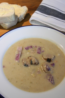 Red Cabbage and Sausage Soup 2